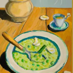 Fresh Pea Soup